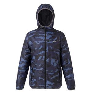 Gelert Childrens/Kids Camo Waterproof Jacket / Blue/Black